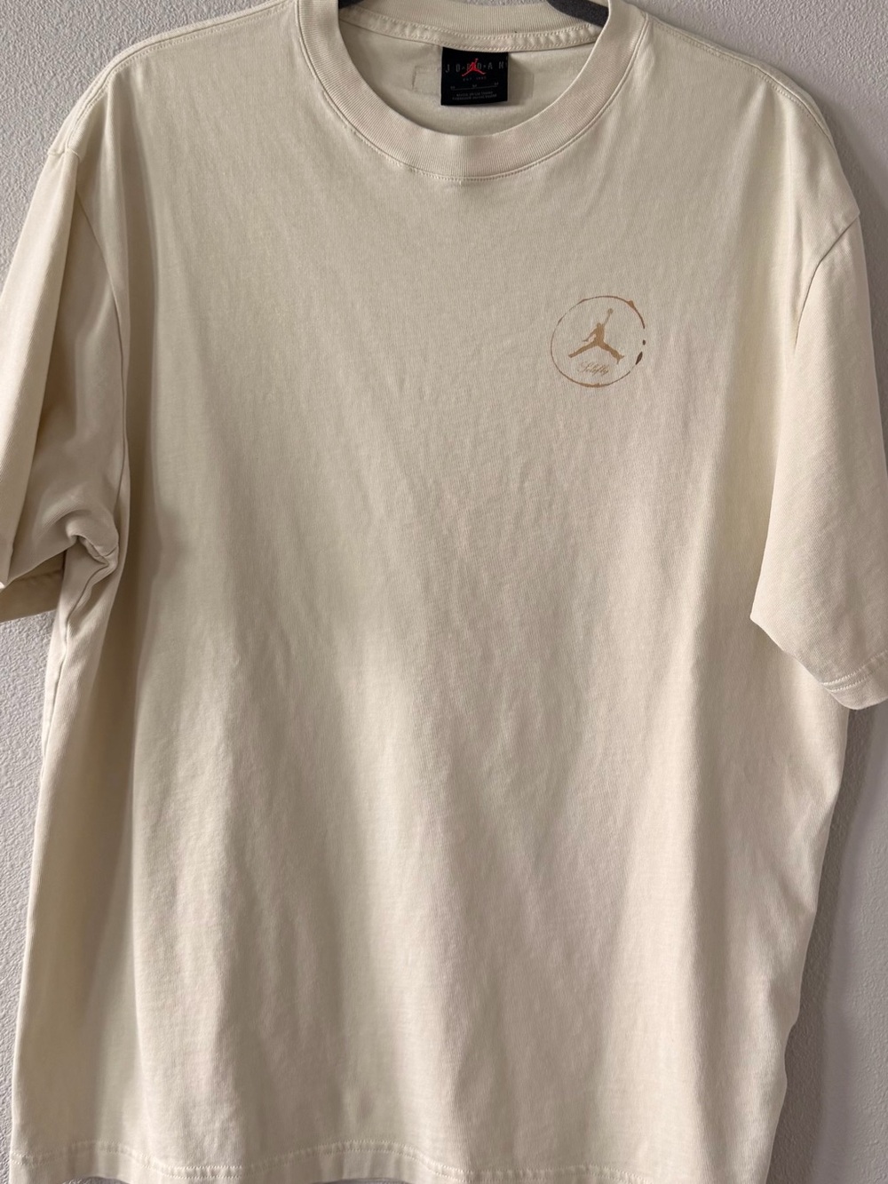 Jordan x SoleFly Cream Graphic T-Shirt Size M